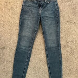 Denizen from Levi's Blue Skinny Jeans Classic Fit